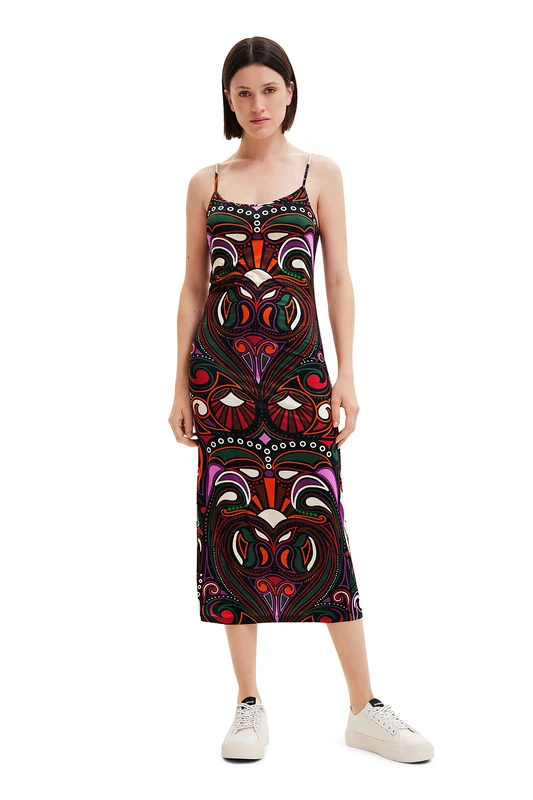 Desigual Women's Vest_Marga, 2000 Black Casual Dress, M