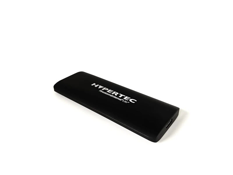 Hypertec FirestormExternal Lite 256GB Portable SSD - USB3.1 PCIe Gen2 SSD with 950MB/s Read / 950MB/s Write - Aluminium Slimline Enclosure