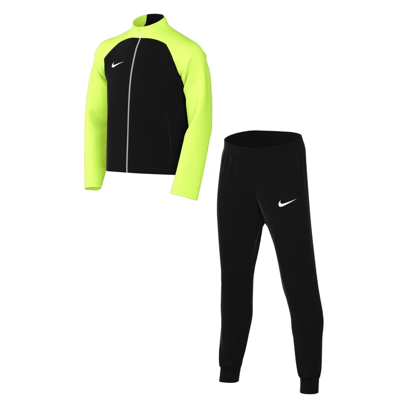 NIKE DJ3363-010 LK NK DF ACDPR TRK Suit K Tracksuit Unisex Black/Black/Volt/White Size S