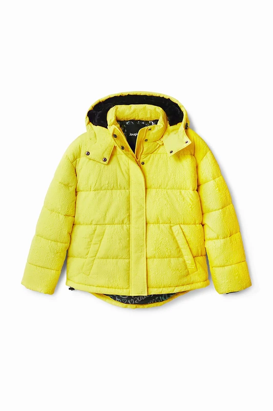 Desigual Padded Estocolmo Coat with Detachable Hood 22WWEW18
