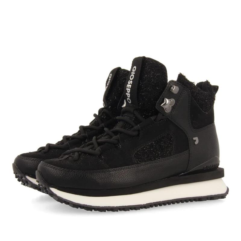 GIOSEPPO Womens Reuler Sneaker, Black White, 5.5 UK
