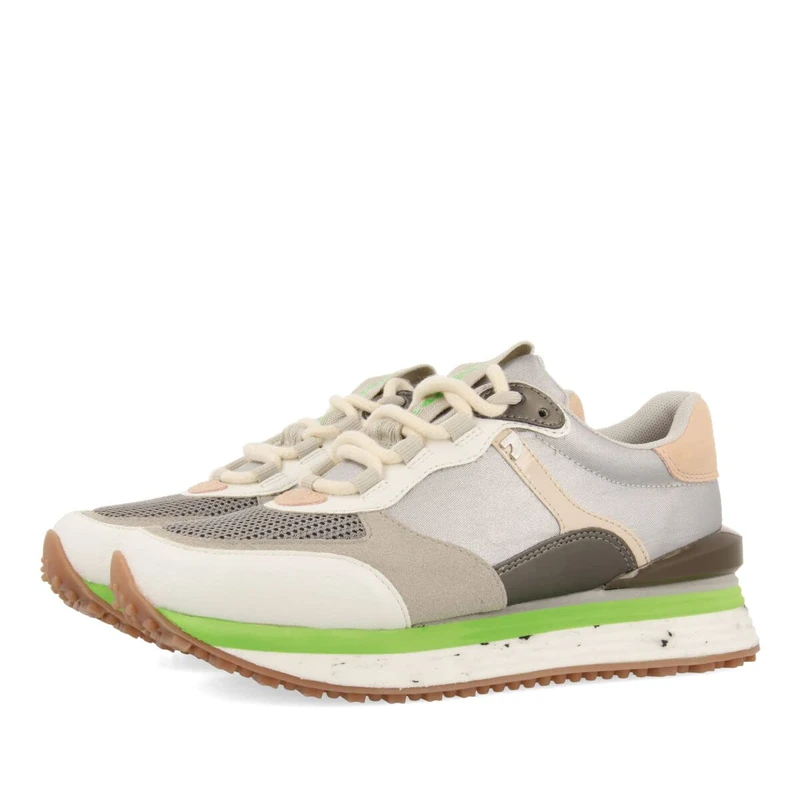 GIOSEPPO Women's Reimberg Sneaker, Silver, 6 UK