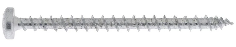 SWG Hox 175 750 050 67 Wood Screws 5 mm 50 mm T-Profile Galvanised Steel Pack of 100