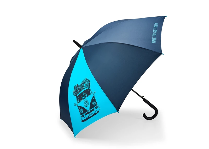 Volkswagen 7E9087600 Umbrella T1 Bulli Logo Heritage Collection Blue