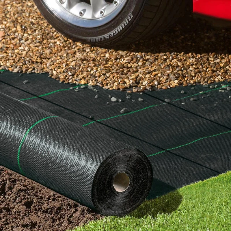 Weed Barrier Landscape Fabric Heavy Duty，Garden Fabric Weed Barrier，Black Mulch for Landscaping, Weed Blocker Fabric Garden Bed Cover Garden Supplies (WBF-3ft x 300ft)