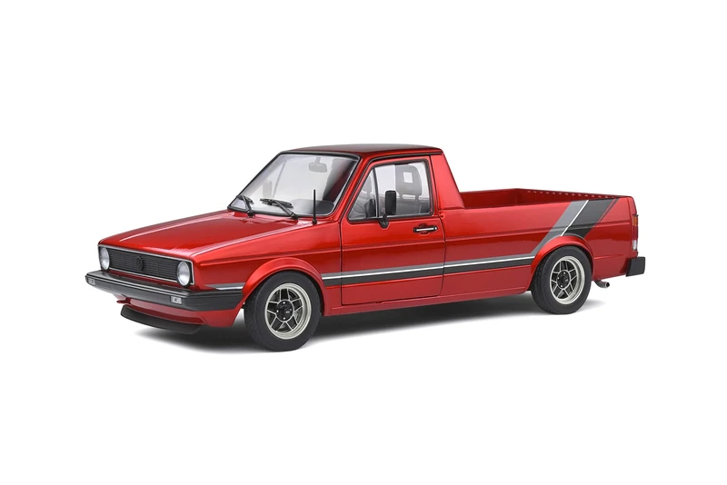 Solido 1:18 1982 VW Caddy MK1 Custom Red Diecast Model Car