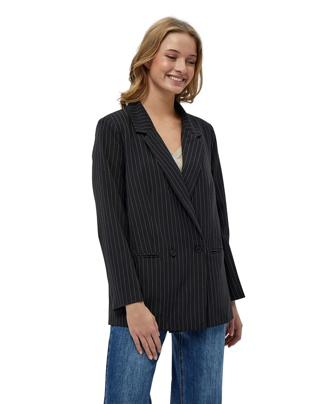 Desires Women's Krisi Blazer 152 Black/White Stripe 16