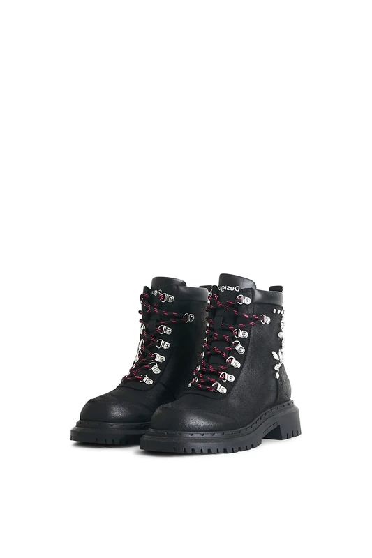 Desigual Women's Shoes_Scale_Jewels Hunting, Black, 8 UK