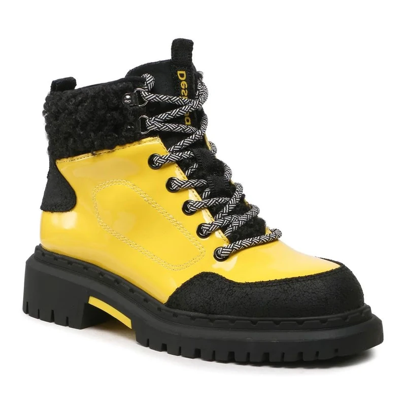 Desigual Women's Trekking Hiking Shoes, Yellow, 40 EU - Image 1