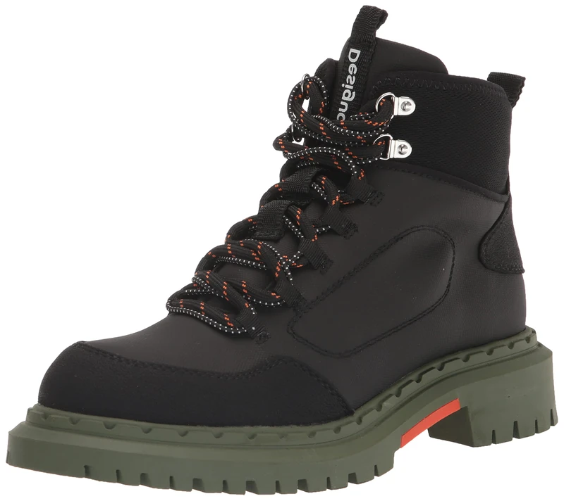 Desigual Women's Shoes_Trekking_inca Hiking, Black, 8 UK