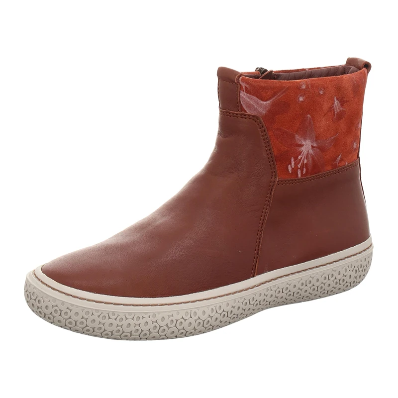 Think! Women's Tjub Chrome-Free Tanned Sustainable Ankle Boot, 3020 Chestnut Estate, 6.5 UK