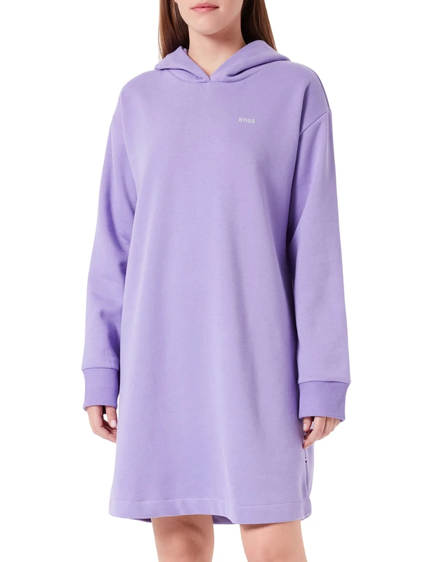 BOSS Women's C_Ezas Dress, Bright Purple, M - Image 1