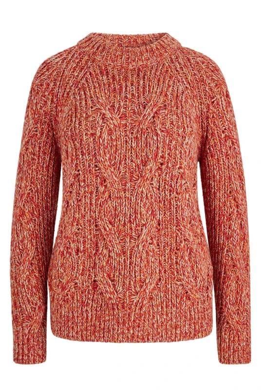 BOSS Women's C_Favania Sweater, Open Miscellaneous, L