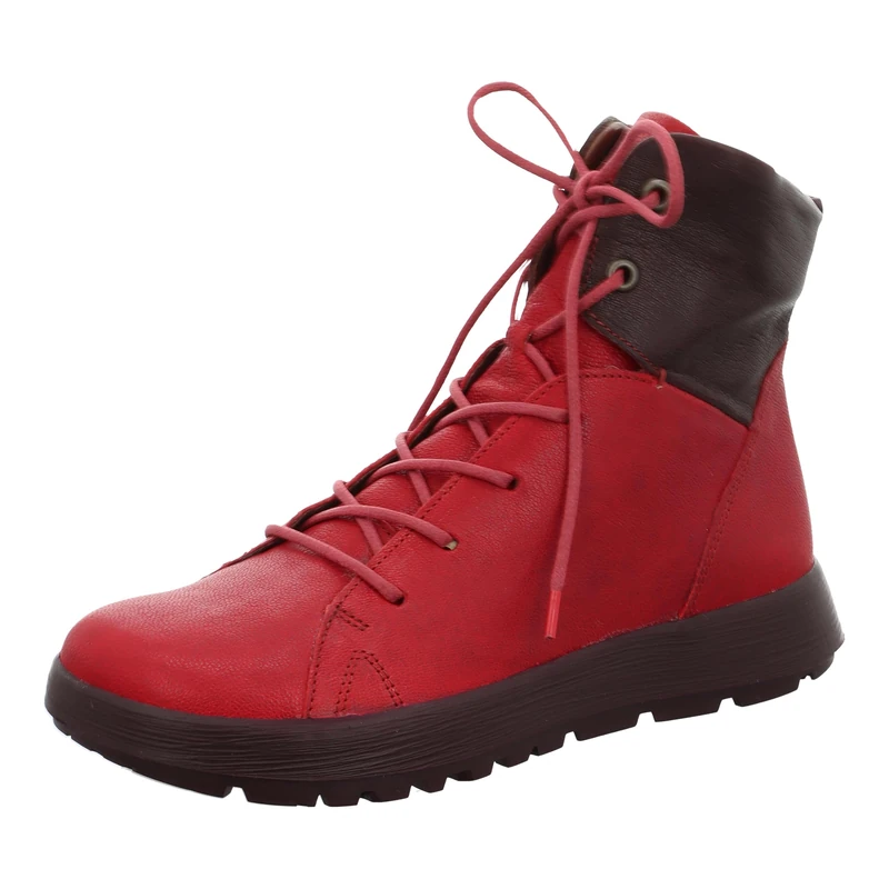 Think! Women's Comoda Chrome-Free Tanned Virgin Wool Snow Boot, 5000 Melograno Estate, 3.5 UK