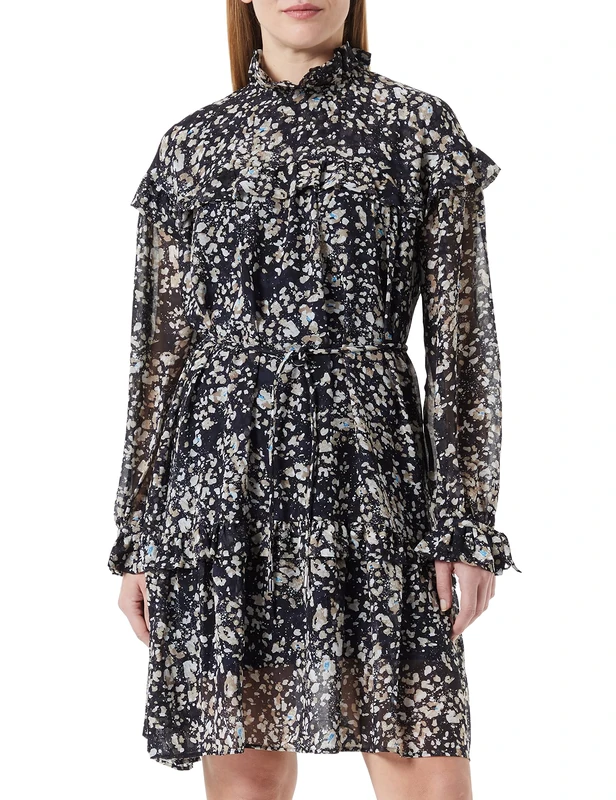 BOSS Women's C_Denada Dress, Open Miscellaneous, 16