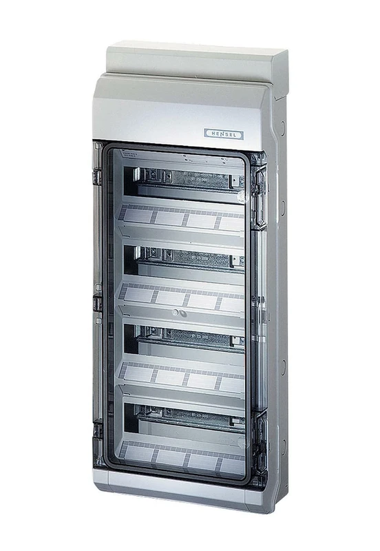 48 Module Panel 4 Rows for Modular Switches IP65 Colour Grey Distribution Board KV 8448 KV8 KV8448