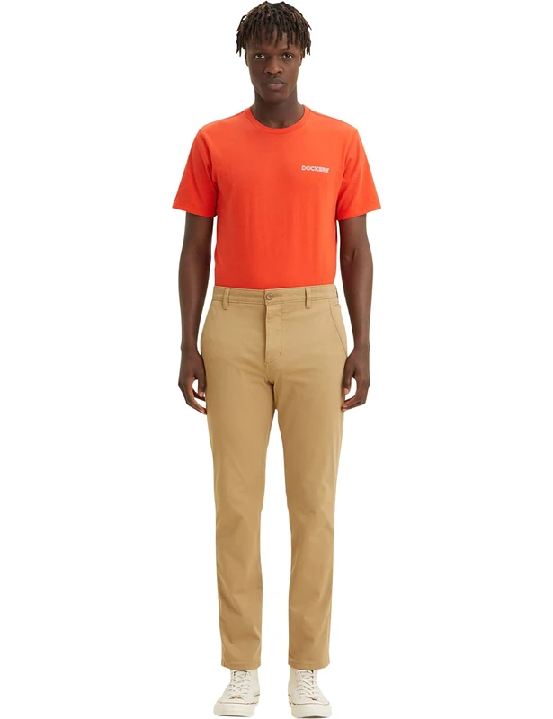 Dockers Smart Supreme Flex Slim Slim Harvest Gold 40 32