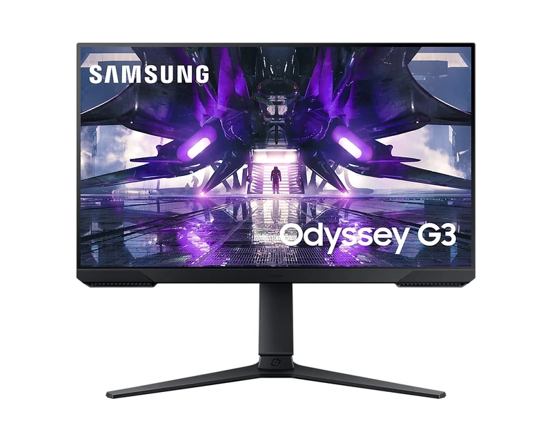 Samsung ODYSSEY G3 24'' S24AG322NU PC Screen, 24" VA Panel, FHD Resolution (1920 x 1080), 165Hz, 1ms, AMD Freesync, Black