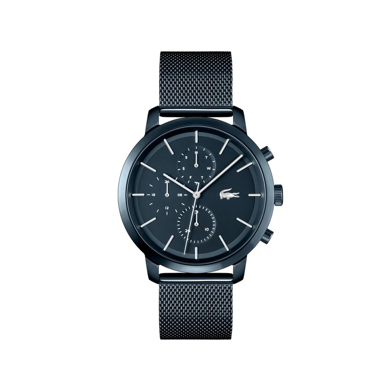 Lacoste Analogue Multifunction Quartz Watch for men Collection Replay with Stainless Steel or Leather bracelet