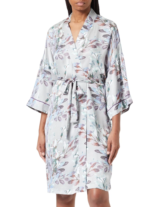 CCDK Copenhagen Women's Ccdk Jean Kimono Bathrobe, Opal grey, XS