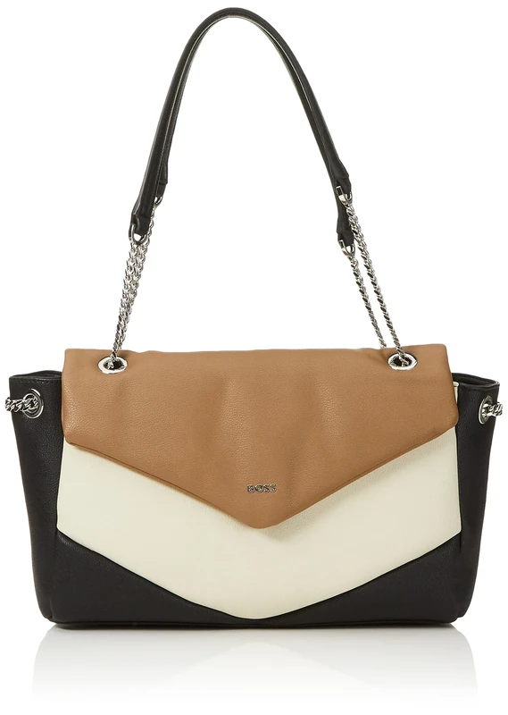 BOSS Women's Katlin Sh. Bag-q Shoulder, Black3, 31 cm x 10 cm x 20 cm - Image 1