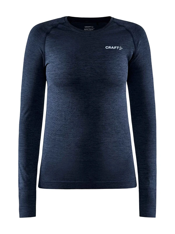 Craft Women's Core Dry Active Comfort Ls W Undershirt, Blue, 8