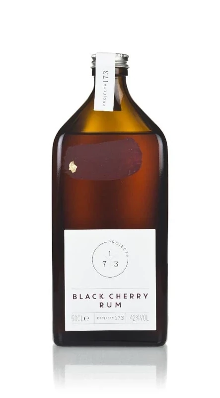 Project #173 Black Cherry Flavoured Rum | 42%, 50cl | Naturally Flavoured | Caribbean Rum | Great with Cola and in Cocktails