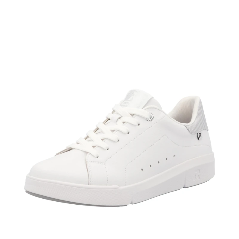Rieker Women's 41902 Low Trainers, White 80, 8 UK