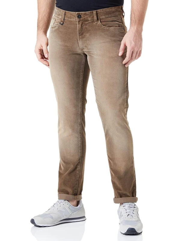 camel active Men's 488885/8d50 Jeans, Wood, 35 W/34 L