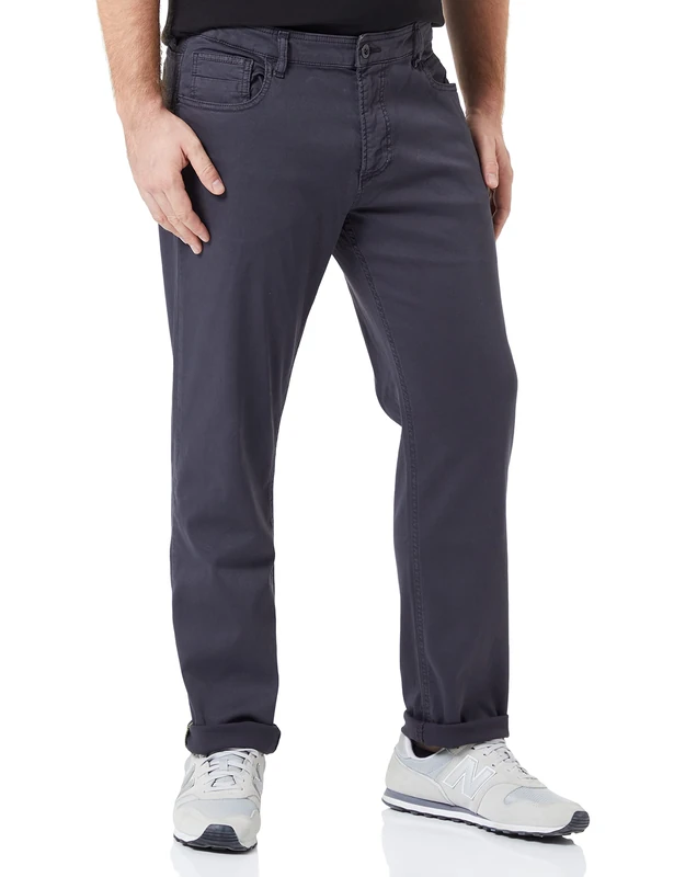 camel active Men's Trousers, Darkgray, 34 W/34 L