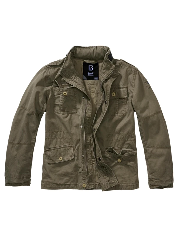 Brandit Kids Britannia Jacket, color: olive, size: XL 158
