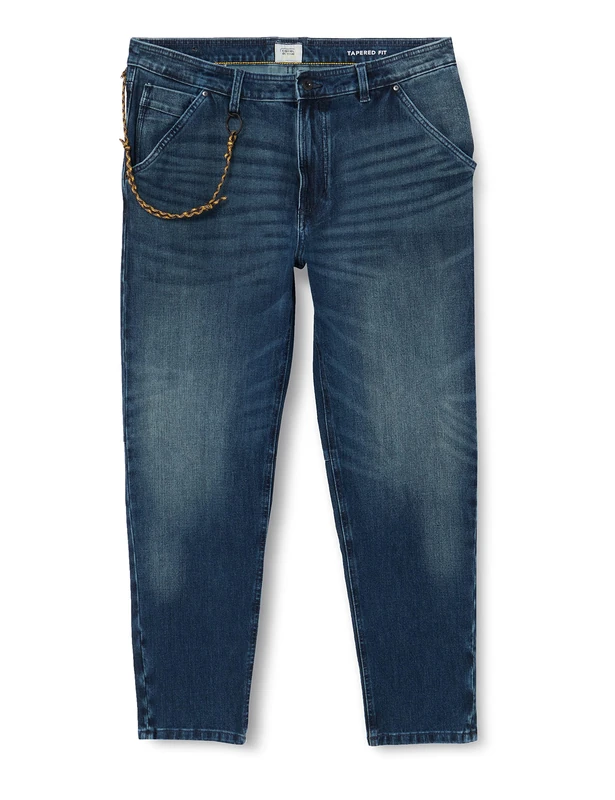 camel active Men's 488535/8D54 Jeans, Dark Indigo, 36W / 34L