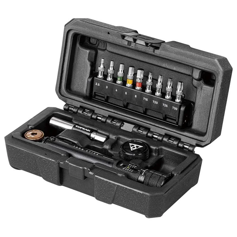 Topeak 2-10 Nm Torque Wrench Box One Size, Black
