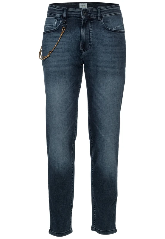 camel active FleXXXactive® Men's Tapered Fit Jeans, darkblue, 38 W/36 L