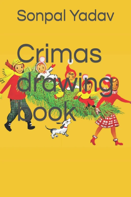Christmas drawing book (This book is made from very good paper. In this book, drawing can be done on animals very well and its paper is of very good qua) - Image 1