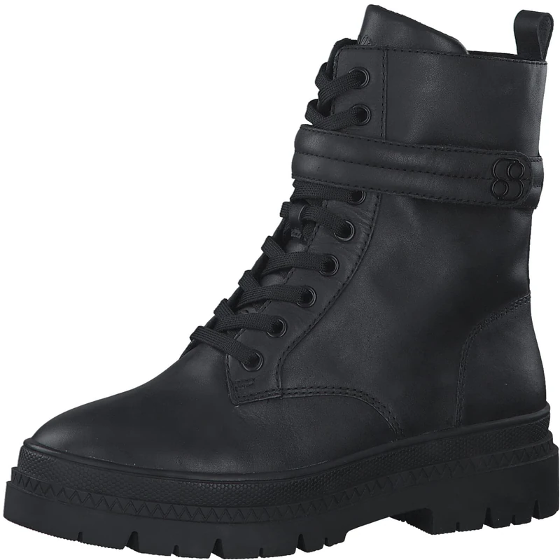 s.Oliver Women's 5-5-25210-29 Ankle Boots, Black (Black Nappa), 8 UK