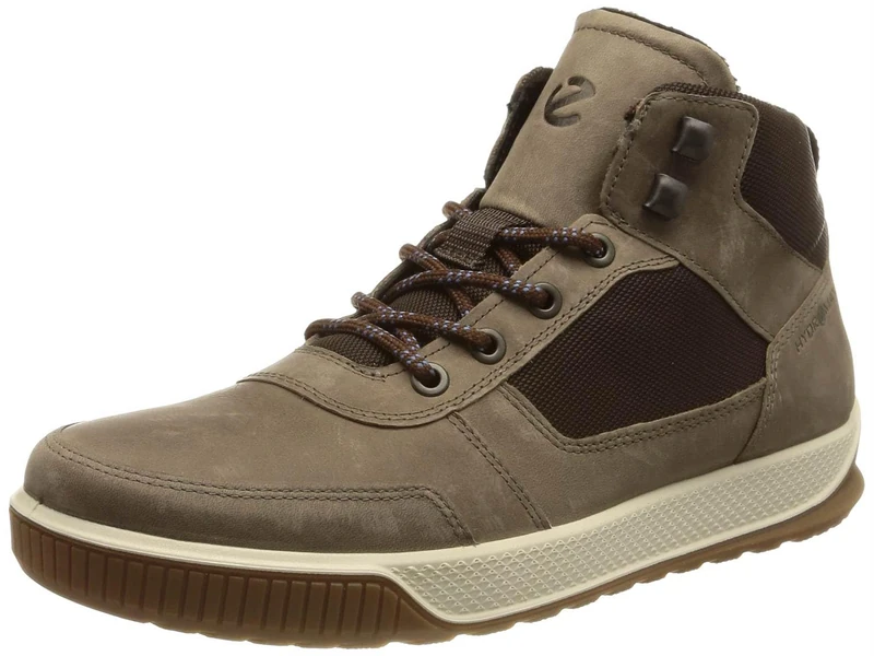 ECCO Men's Byway TredMid-Cut Boot, Taupe Coffee, 10.5 UK