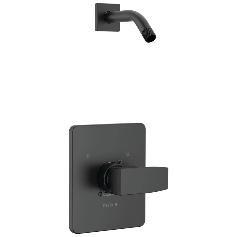Delta Faucet T14267-BLLHD-PP Modern Shower Only, Matte Black