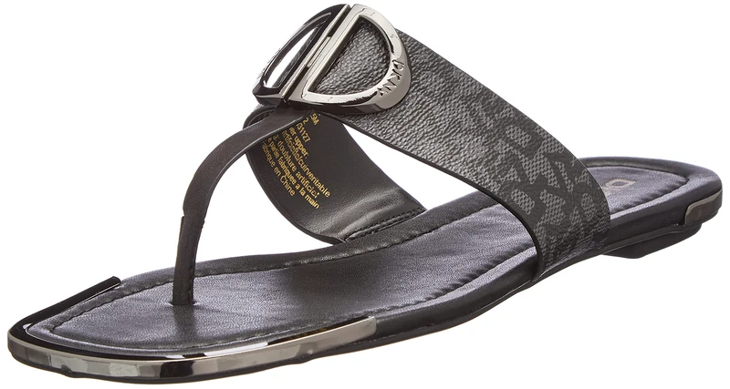 DKNY Women's Halcott Slipper, black, 3.5 UK