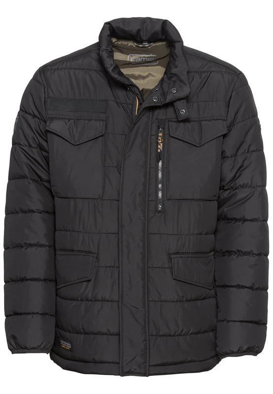 camel active Men's 420940/8o40 Jacket, Asphalt, 110 cm