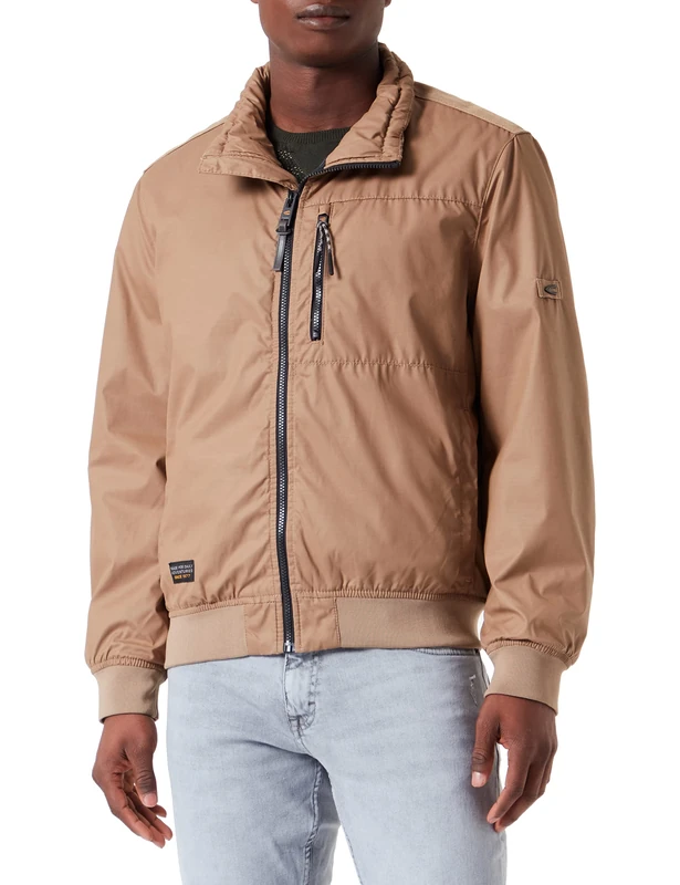 camel active Men's 430090/8O42 Blouson, Wood, 56