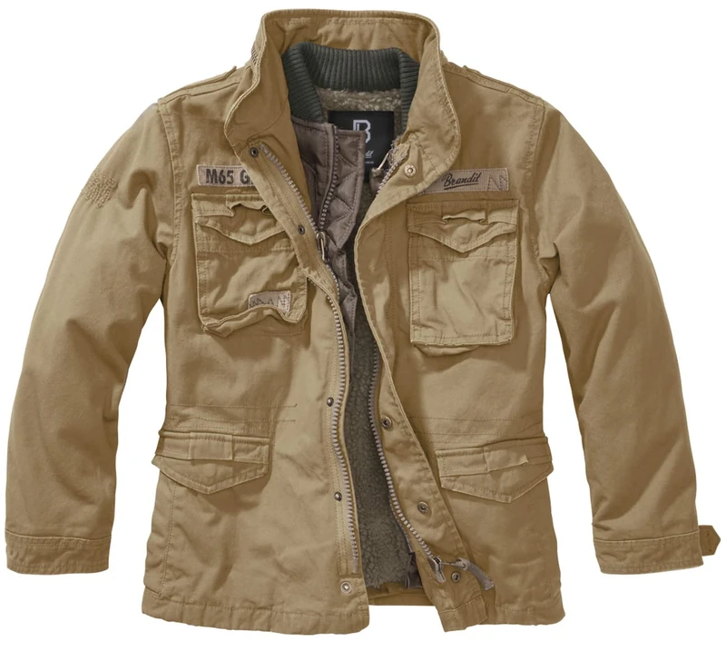 Brandit Kids M65 Giant Jacket, color: camel, size: XXL170 - Image 1