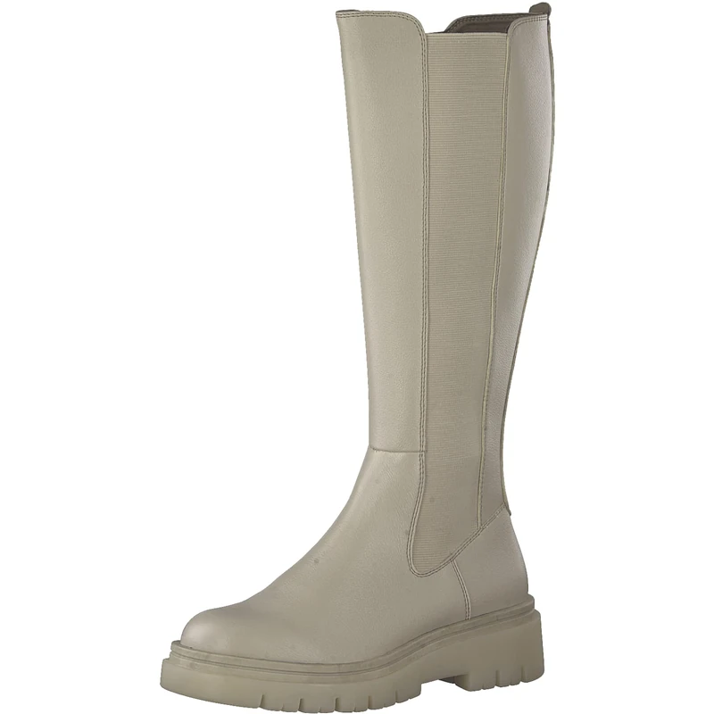 MARCO TOZZI Women's 2-2-25634-29 Knee High Boots, ivory, 6 UK