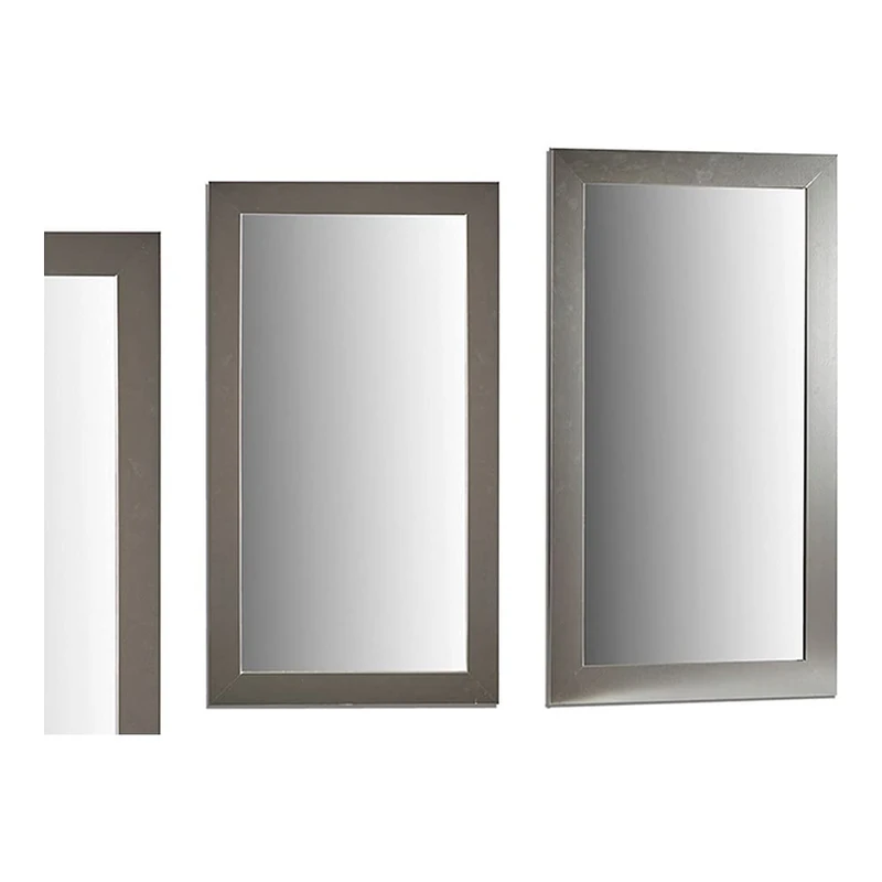 Gift Decor Wooden Wall Mirror Silver Glass (64.5 x 1.5 x 84.5 cm) - Image 1