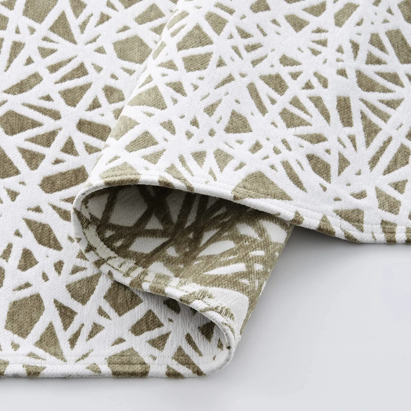 ECOMMERC3 Moma – Beige Salon Rug 160 x 230 cm with Very Soft and Padded Texture | Machine Washable Rugs in Soft Polyester with an Elegant Design Ideal for Decorating Any Space - Image 1