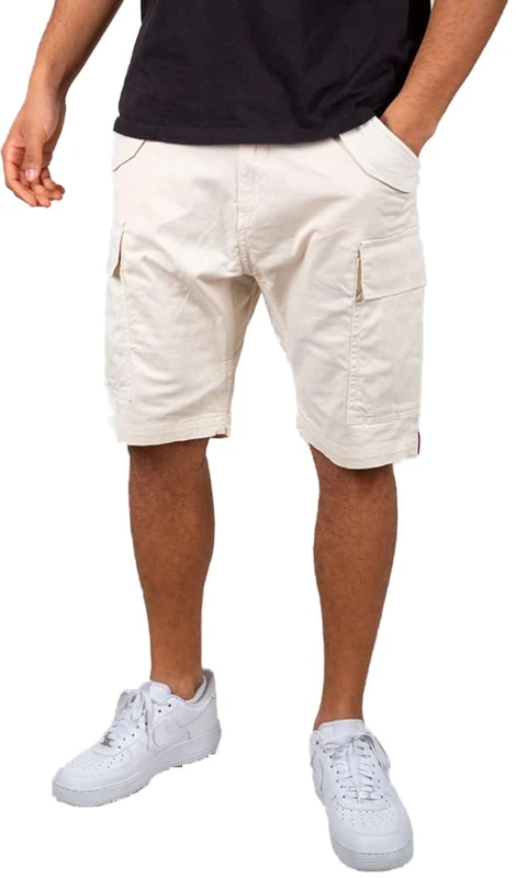 Alpha Industries Airman Men's Shorts Jet Stream White