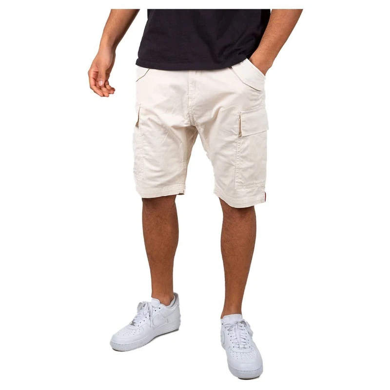 Alpha Men's Airman Short Boy Shorts, 578-jet Stream White,