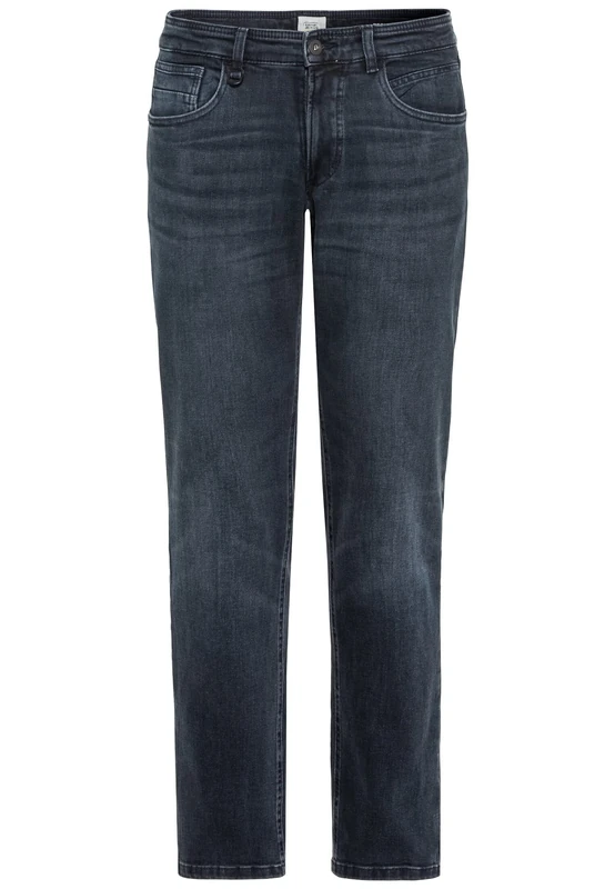 camel active Men's Regular fit Houston Stretch Jeans Pants, Dark Blue, 40 W/36 L - Image 1