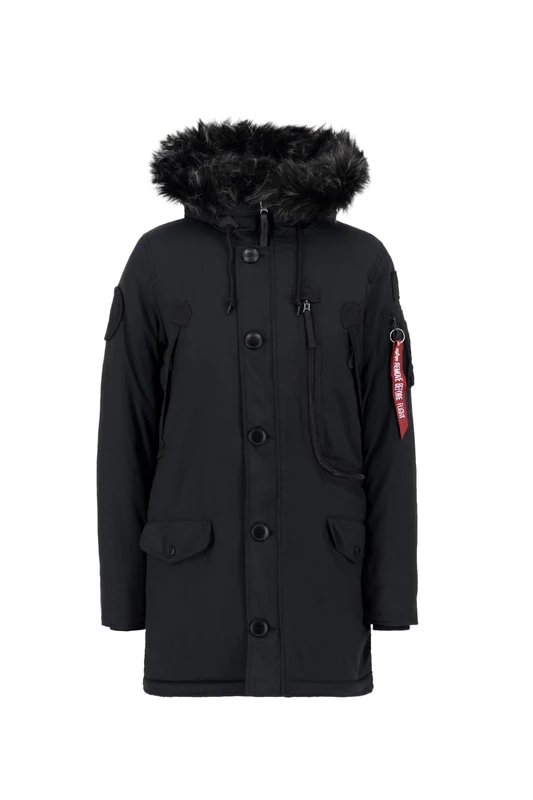 Alpha Industries Women's Polar Jacket All Black XS