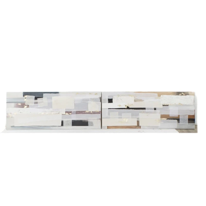 DKD Home Decor Abstract Picture (150 x 3.5 x 60 cm) (2 pieces)
